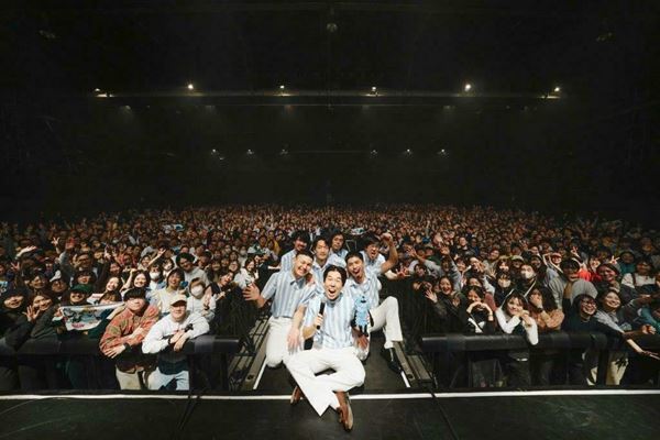 never young beach、アルバム『ありがとう』リリースツアー東京公演　「俺もこの音楽の中に入れてくれー！」【ライブレポート】