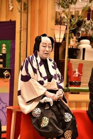 尾上菊五郎、息子と孫との競演に笑顔！ 孫へのお年玉は「大変！」　「初春歌舞伎公演」開幕