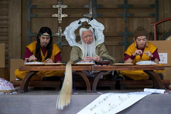 佐藤二朗がまたやった!?『聖☆おにいさん THE MOVIE』でも過去最高にふざけ倒した福田組常連俳優にフィーチャー
