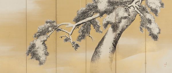 円山応挙筆の国宝《雪松図屏風》と中国の書画などを合わせて展示『唐ごのみ—国宝 雪松図と中国の書画—』三井記念美術館で