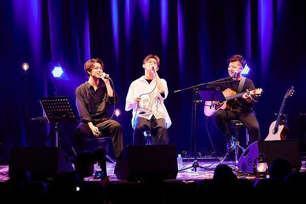 松尾太陽、EIKUがスペシャルコラボで歌った『いとしのエリー』 『LIVE Meets Vol.3』レポート「みんなが笑顔になれる音楽をこれからも届けたい」