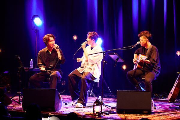 松尾太陽、EIKUがスペシャルコラボで歌った『いとしのエリー』 『LIVE Meets Vol.3』レポート「みんなが笑顔になれる音楽をこれからも届けたい」