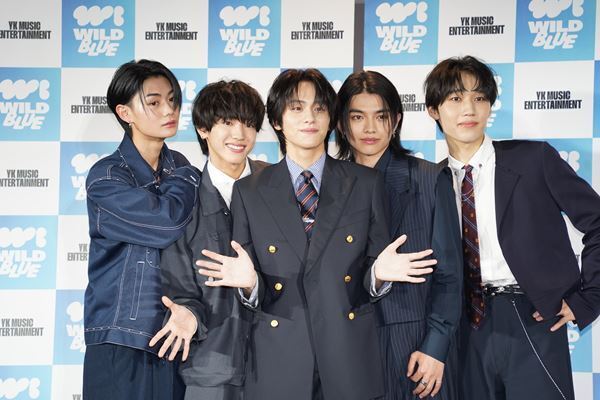 山下幸輝ら実力派5人組ボーイズグループ・WILD BLUEの全貌が明らかに「自信を持ってお届けできる楽曲とパフォーマンス」