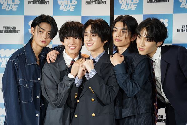 山下幸輝ら実力派5人組ボーイズグループ・WILD BLUEの全貌が明らかに「自信を持ってお届けできる楽曲とパフォーマンス」