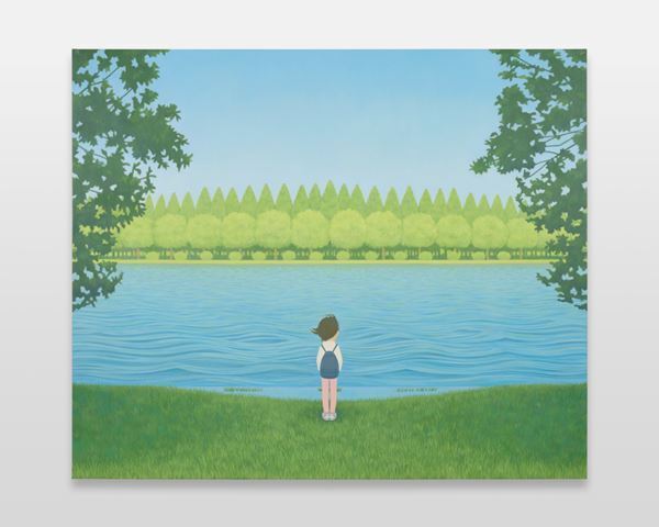 川島秀明展『Stream』3月23日から　人生の流れを感じる、新たな展開の新作ペインティングを公開