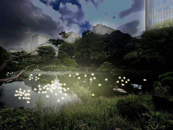 大巻伸嗣、永山祐子、細井美裕が日比谷公園でインスタレーションを展開　「Playground Becomes Dark Slowly」4月27日から