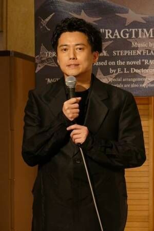 石丸幹二「いまだかつてないこと」　ミュージカル『ラグタイム』で井上芳雄、安蘭けいと共演