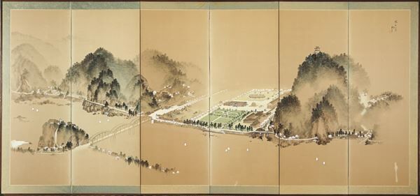 「鳥瞰図」で知られる吉田初三郎の展覧会を府中市美術館で開催　“理想化された風景”を描いた大型の肉筆鳥瞰図などを展示