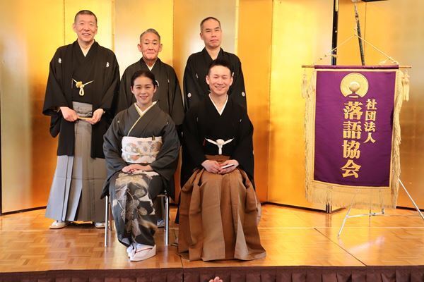 落語協会12年ぶりの抜擢真打・つる子＆わん丈に「次の時代を担うふたり」と市馬会長