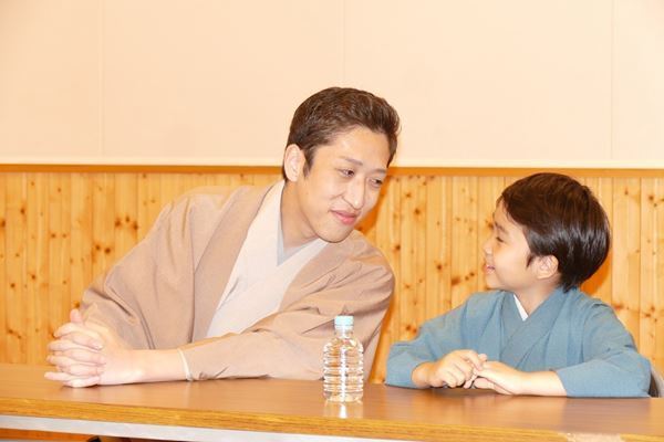 中村時蔵＆梅枝、初舞台踏む小川大晴に太鼓判「本番に強い」「物怖じせず冷静」