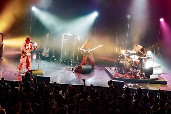 ねぐせ。、Cody・Lee(李)と祝ったリーガルリリー結成10周年記念公演「ロックという宝物の中に今日一日を入れたい」