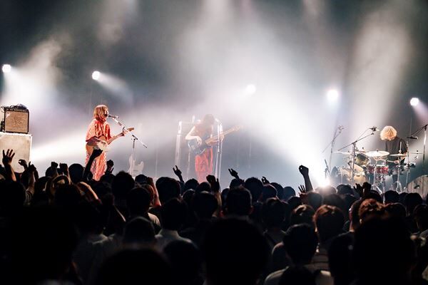 ねぐせ。、Cody・Lee(李)と祝ったリーガルリリー結成10周年記念公演「ロックという宝物の中に今日一日を入れたい」