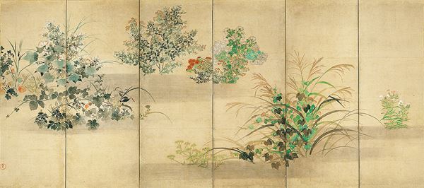 『夏と秋の美学 －鈴木其一と伊年印の優品とともに－』根津美術館で　夏から秋へ季節の移ろいを表現した作品が一堂に