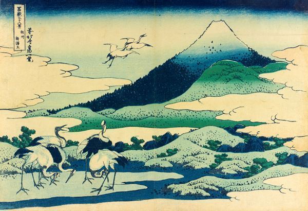 『広重ブルー －世界を魅了した青』太田記念美術館で　「ベロ藍」と呼ばれる絵具を用いた美しい青の表現に注目