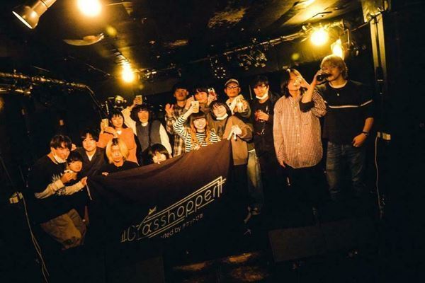 【ライブレポート】『Grasshopper vol.6』the pullovers×umitachi×ひとひら×pavilion、多種多様な持ち味のあるバンドたちの共演