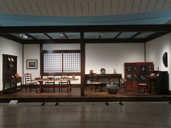 第1章「1941生活展」展示風景1941年に日本民藝館で開催された同展の再現を試みる展示 （撮影：中山ゆかり）