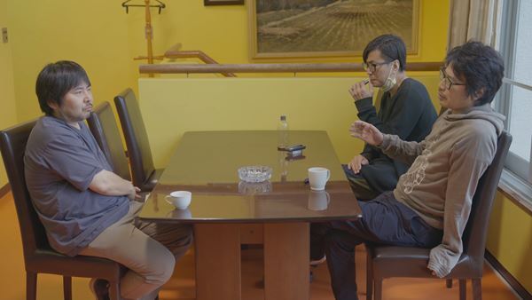 くるりオリジナルメンバー3人が20年ぶりに楽曲制作！　ドキュメンタリー映画の場面写真が公開