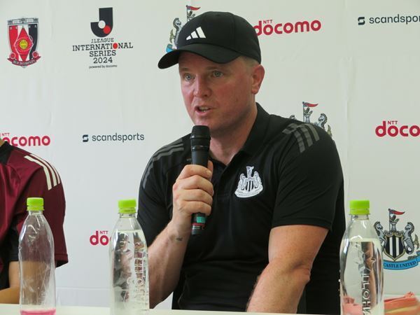 7/31(水)・浦和戦＆8/3(土)・横浜FM戦へ、ニューカッスル・ハウ監督「この経験がシーズンに生きてくる」