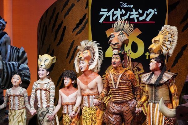 劇団四季『ライオンキング』日本上演26周年、有明四季劇場で特別カーテンコール