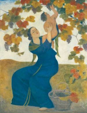 『小杉放菴展』八王子市夢美術館で　油彩画で名を馳せた画家が描いた日本画にスポットを当て紹介