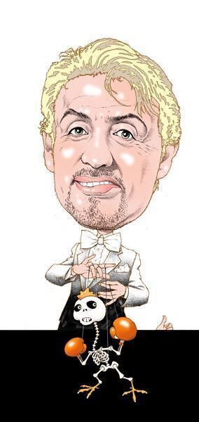 1月の表紙はスタローン！　及川正通イラストの制作過程を公開