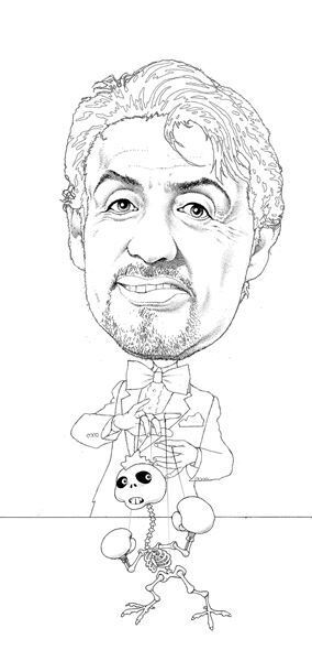 1月の表紙はスタローン！　及川正通イラストの制作過程を公開