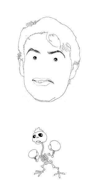 1月の表紙はスタローン！　及川正通イラストの制作過程を公開