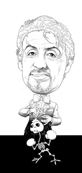 1月の表紙はスタローン！　及川正通イラストの制作過程を公開