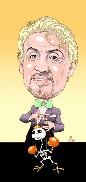 1月の表紙はスタローン！　及川正通イラストの制作過程を公開