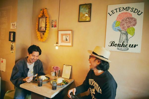 【対談企画①】never young beach×ハナレグミ「永積さんは、いつも僕の話をまじめに聞いて一緒に考えてくれるんですよ」