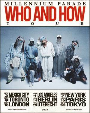 MILLENNIUM PARADE、世界9都市を巡る『WHO AND HOW TOUR 2024』開催決定
