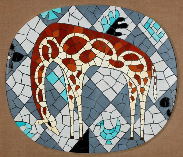 モザイク作家・板谷梅樹の回顧展が泉屋博古館東京で　色彩豊かなモザイク画や父・波山との“競演”も