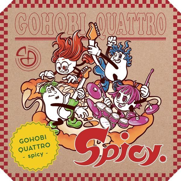 ゴホウビ、2nd EP『GOHOBI QUATTRO -spicy-』リリース決定　リリース記念ワンマンライブも開催