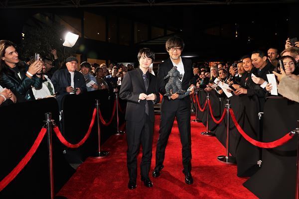 神木隆之介と山崎貴監督が英語で挨拶も　映画『ゴジラ-1.0』北米プレミア開催
