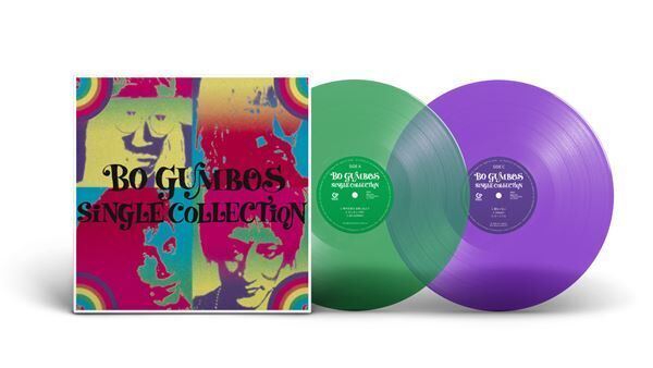 BO GUMBOS・デビュー35周年記念、『SINGLE COLLECTION』アナログ 