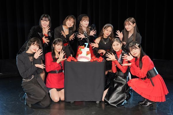 つばきファクトリー、アルバム発売記念イベントレポート　7周年を祝うケーキのサプライズも