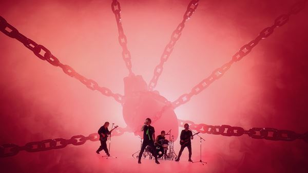 【ライブレポート】視線は世界　SiMがロックバンドとして極めて画期的なバーチャルプロダクションでの配信ライブ「SiM XR LiVE」を敢行