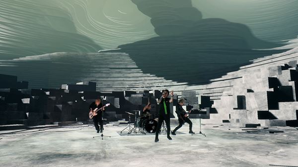 【ライブレポート】視線は世界　SiMがロックバンドとして極めて画期的なバーチャルプロダクションでの配信ライブ「SiM XR LiVE」を敢行