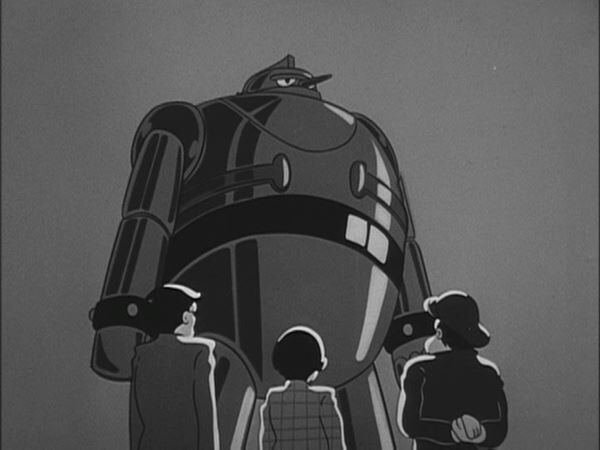 鉄人28号（1963年 モノクロアニメ）©光プロダクション・エイケン