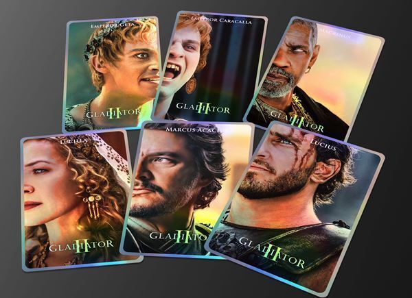 映画『グラディエーターII』キャラクターポスター6点公開　“贅沢ローマセット”がプレゼントされるキャンペーンも