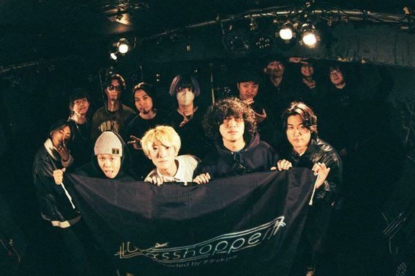 amanojac×1-SHINE×エゾシカグルメクラブ、音楽性の異なる3バンドが起こす音楽の化学反応を見届けた！Grasshopper vol.19オフィシャルレポート