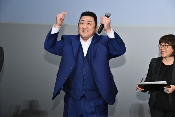 マ・ドンソクが日本のファンと交流！ 『犯罪都市 NO WAY OUT』ジャパンプレミア開催