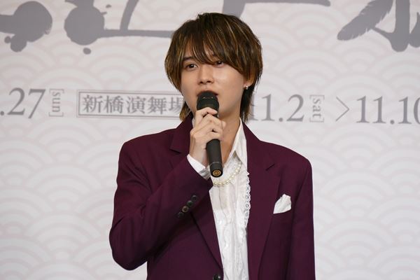 舞台『劇走江戸鴉～チャリンコ傾奇組～』でダブル主演！井上瑞稀と橋本涼「自転車が苦手」「マジで大丈夫なの？」