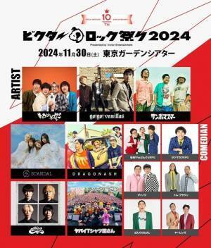 『ビクターロック祭り2024』と『クラフトロック フェスティバル』がコラボ　5社以上のブルワリーが出店へ