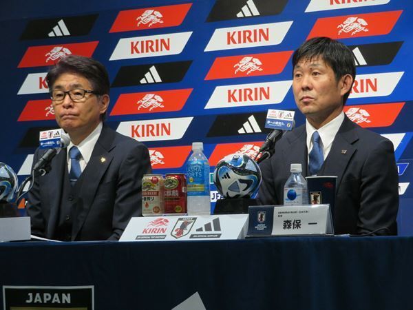 カタールW杯での歴史的勝利から今度は敵地ドイツで！ 森保監督「個とチームのレベルアップ、戦術の共有と幅を」
