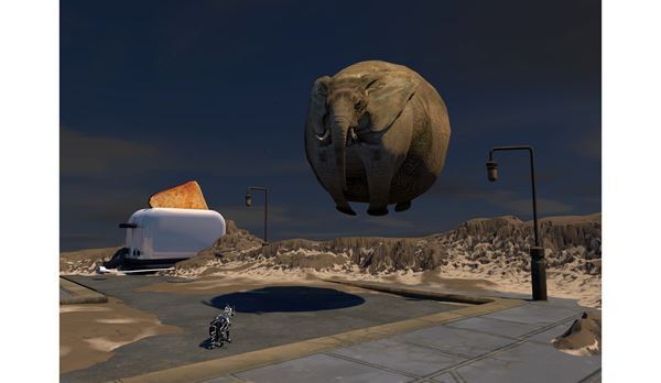 チェルフィッチュと金氏徹平が京都で『消しゴム山』を上演