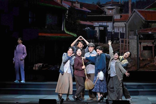 ミュージカル『愛の不時着』再演版が開幕　出演者が意気込みを語る