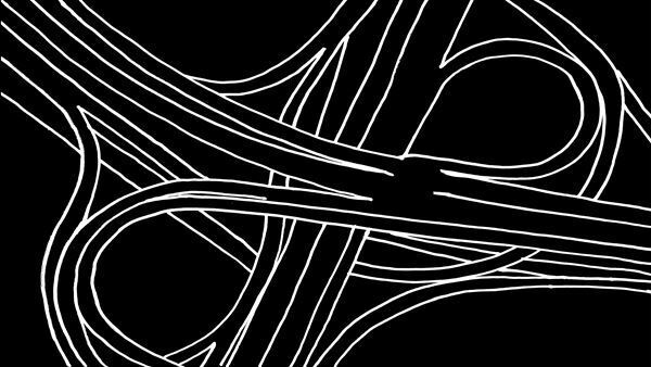 線を通して空間と時間を可視化する鈴木ヒラクの個展『海と記号』　ポーラ ミュージアム アネックスで