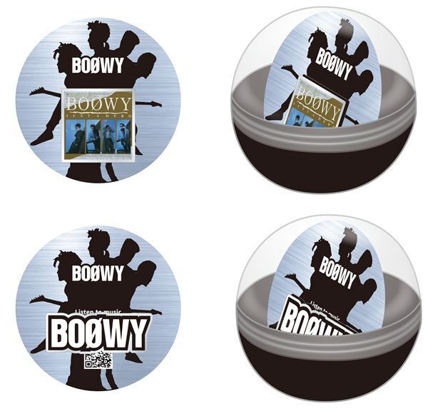 BOØWY、バンド史上初となるカプセルトイ発売決定