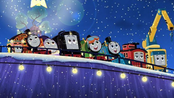 『きかんしゃトーマス』初のクリスマス映画より、パーシーが歌う劇中歌「クリスマスだからおねがい」映像公開
